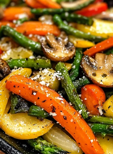 Healthy Sauteed Vegetables Recipe