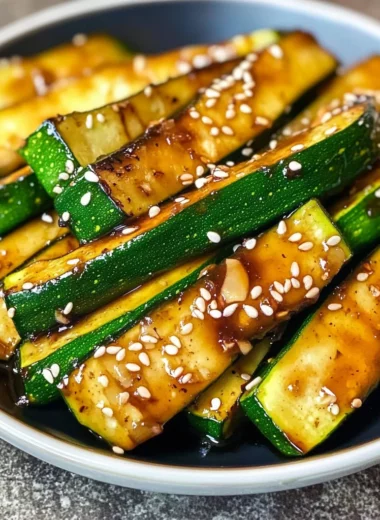 Hibachi Zucchini