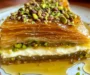 Honey Pistachio Baklava Cheesecake