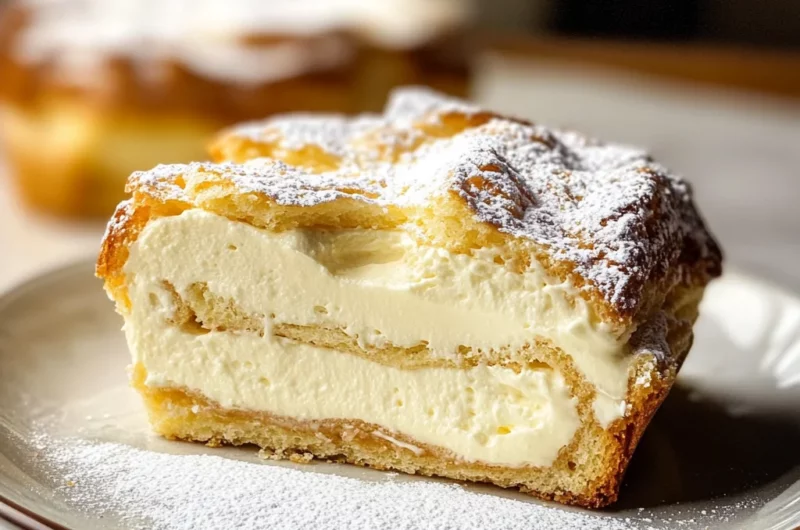 Karpatka - Polish Carpathian Mountain Cream Cake