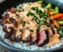 Korean BBQ Steak Rice Bowls with Spicy Cream Sauce: An Incredible Ultimate Recipe