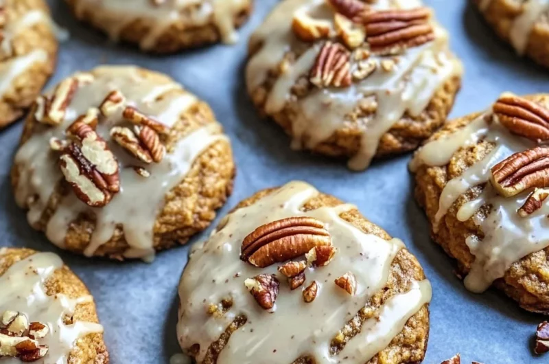 Maple Pecan Pumpkin Cookies