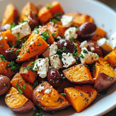 Mediterranean Sweet Potatoes