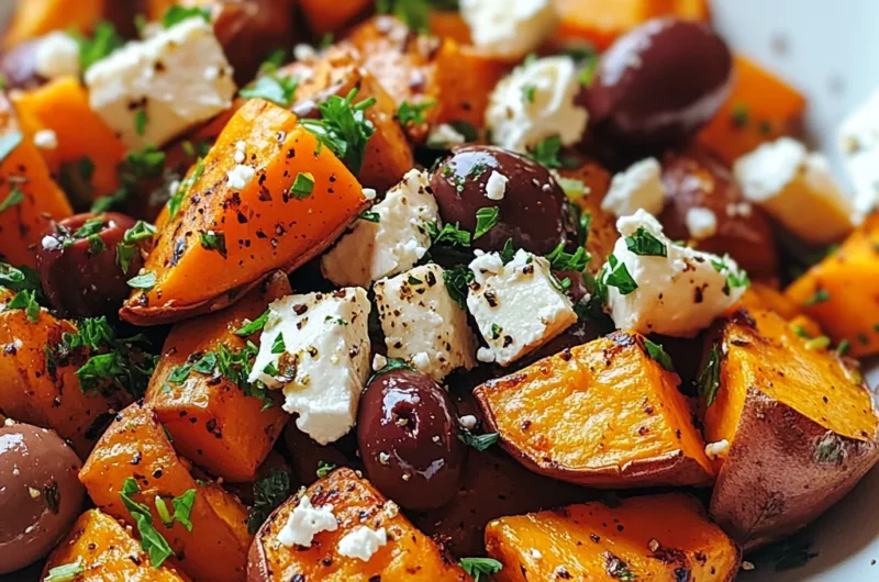 Mediterranean Sweet Potatoes
