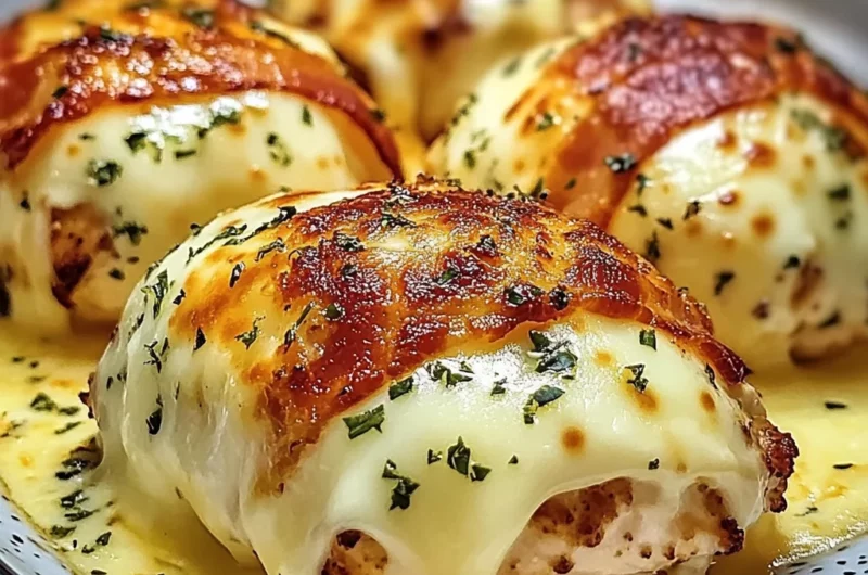 Melted Mozzarella & Ranch Chicken Bombs