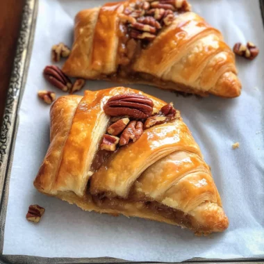 Pecan Pie Crescent Rolls