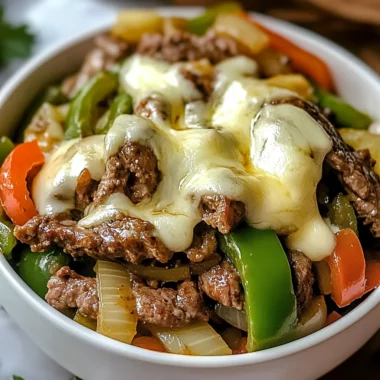 Philly Cheesesteak Bowls – Easy Low-Carb Dinner Idea