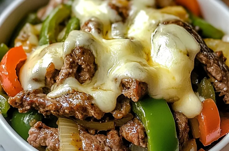 Philly Cheesesteak Bowls – Easy Low-Carb Dinner Idea