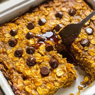 Pumpkin Baked Oatmeal