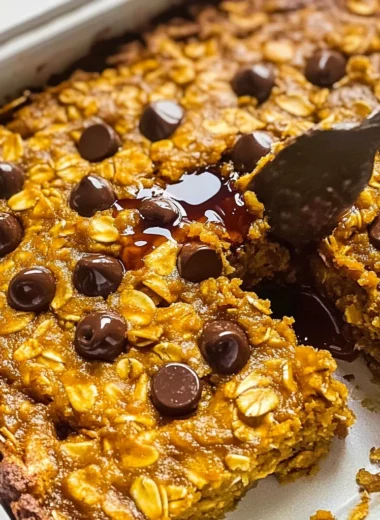 Pumpkin Baked Oatmeal
