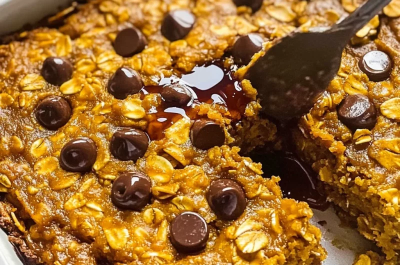 Pumpkin Baked Oatmeal