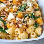 Pumpkin Feta Pasta