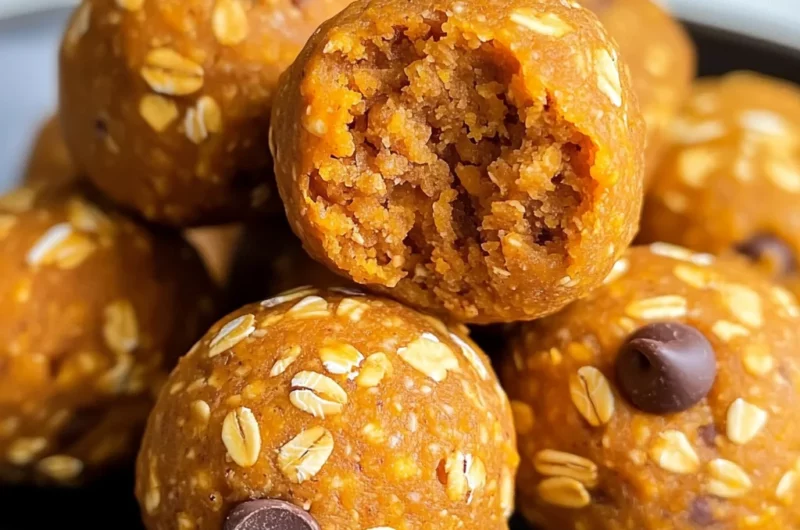 Pumpkin Protein Balls Recipe