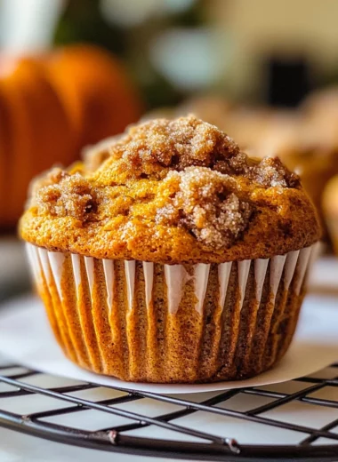 Pumpkin Streusel Muffins