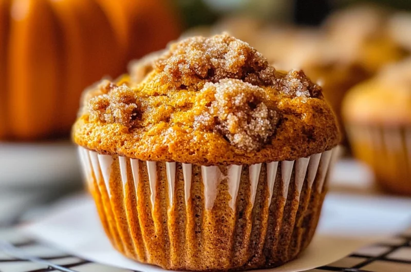 Pumpkin Streusel Muffins