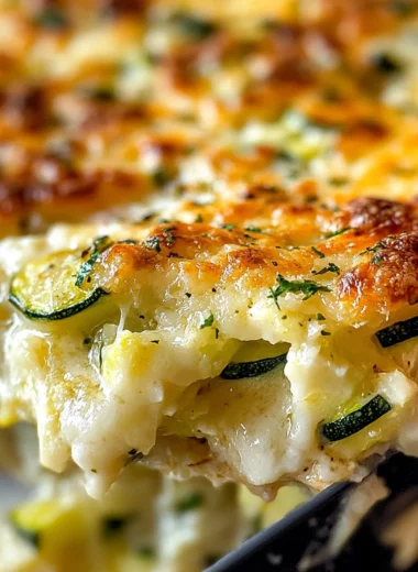 Quick Baked Zucchini Parmesan Casserole