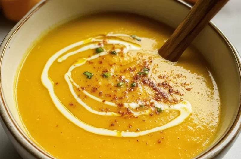 Roasted Feta Soup