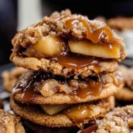 Salted Caramel Apple Pie Cookies