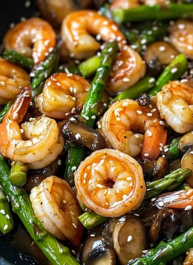 Shrimp and Asparagus Stir-Fry with Mushrooms: An Amazing Ultimate Recipe