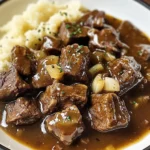 Sirloin Tips in Gravy – Easy Halal Beef Dinner Recipe