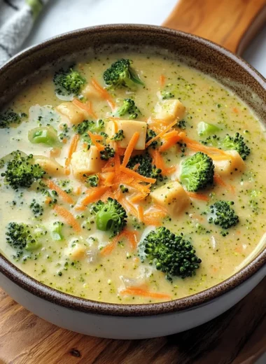 Smoked Gouda Broccoli Soup