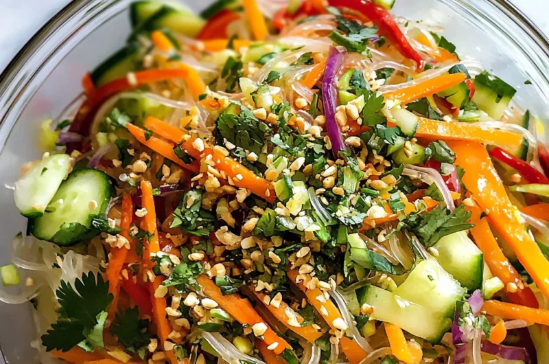 Spring Roll Salad with Spicy Ginger Dressing: An Incredible Ultimate Recipe