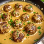 Swedish Meatballs with Gravy