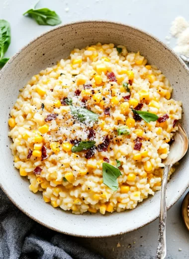 Sweet Corn Risotto