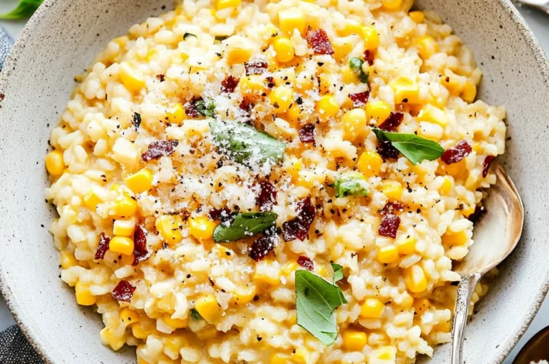 Sweet Corn Risotto