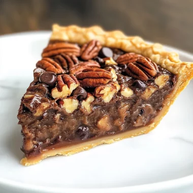 Texas Chocolate Pecan Pie