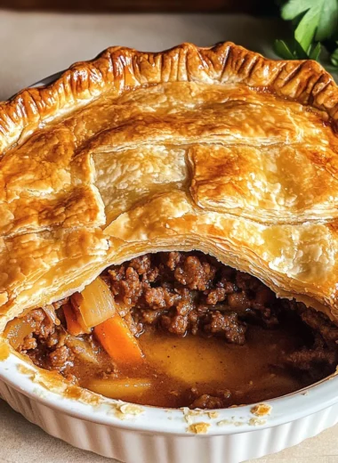 Traditional Meat Pie Recipe That Brings a Cozy British Charm