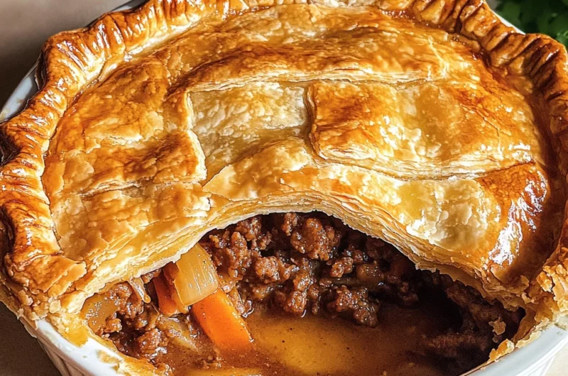 Traditional Meat Pie Recipe That Brings a Cozy British Charm
