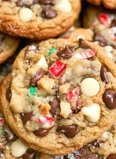 Winter Wonderland Chocolate Chip Cookies