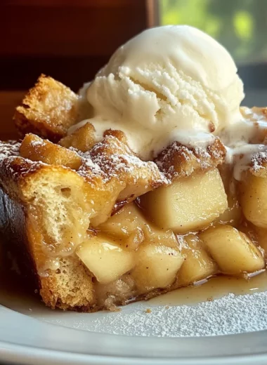 Apple Pie Bread Pudding