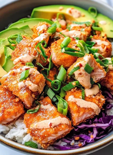 Bang Bang Salmon Bites