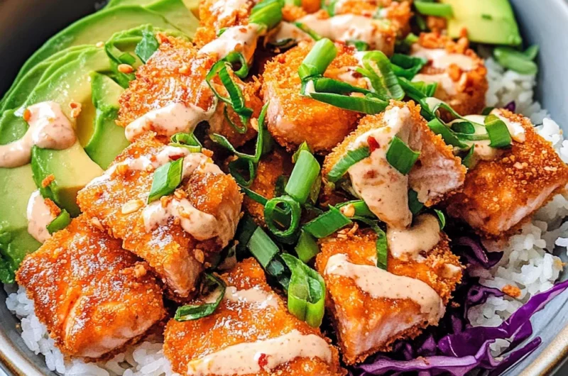 Bang Bang Salmon Bites