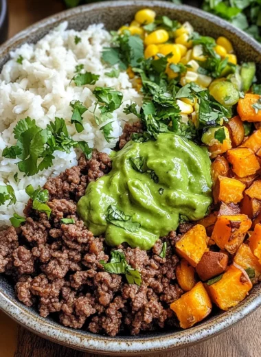 Beef Burrito Bowl Recipe