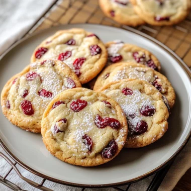 Best Christmas Cranberry Orange Cookies Recipe