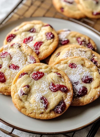 Best Christmas Cranberry Orange Cookies Recipe