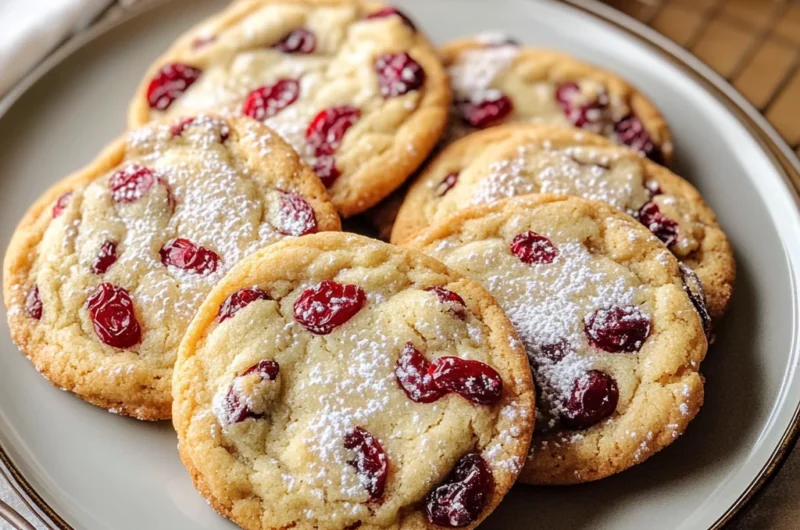 Best Christmas Cranberry Orange Cookies Recipe