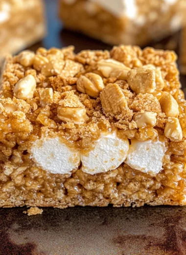 Biscoff Rice Krispie Treats