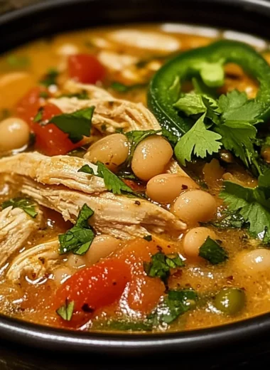 Cajun White Chicken Chili