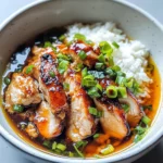 Caramelised Soy Chicken in Garlic Ginger Broth with Rice: An Incredible Ultimate Recipe