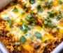 Chicken Enchilada Rice Casserole