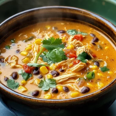 Chicken Enchilada Soup