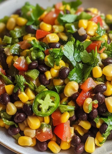 Corn and Black Bean Salad