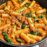 Creamy Sausage Rigatoni (One-Pan, 30-Minute Meal)