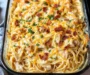 Creamy Southern Spaghetti Bake