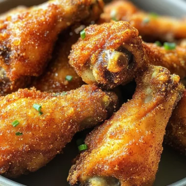 Crispy Dry Rub Chicken Wings
