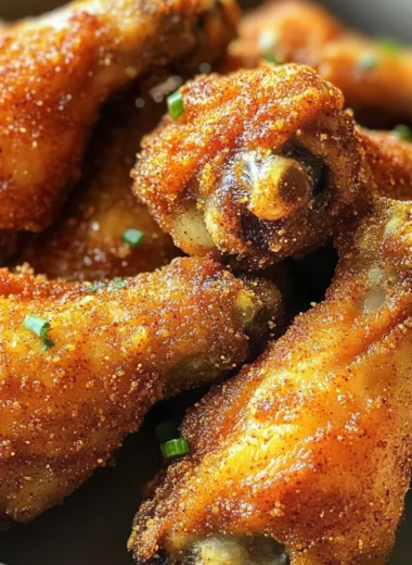 Crispy Dry Rub Chicken Wings